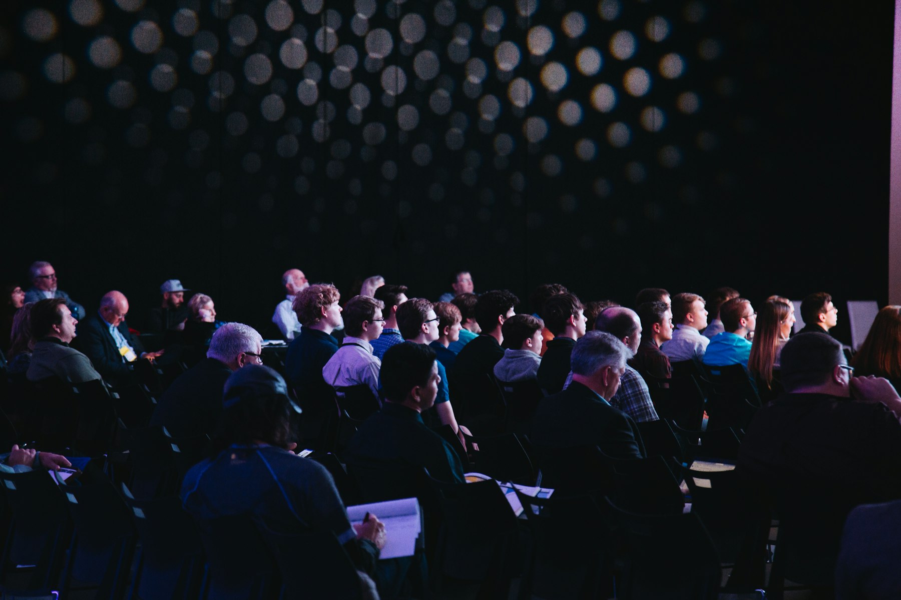Illustrative professional technology event